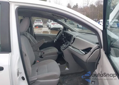 2015 Toyota Sienna L 7 Passenger from USA, damaged, VIN 5TDZK3DC4FS539976